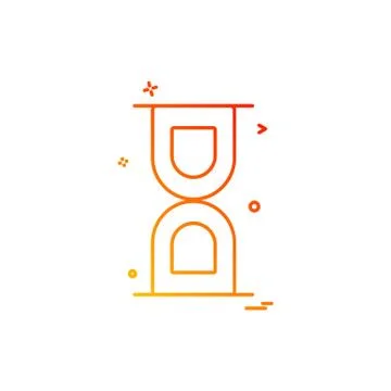 Wait icon design vector Stock Illustration