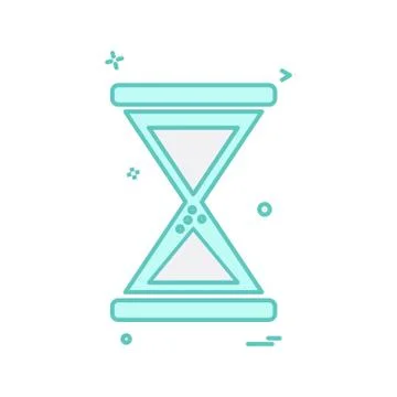 Wait icon design vector Stock Illustration