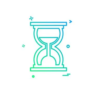 Wait icon design vector Stock Illustration