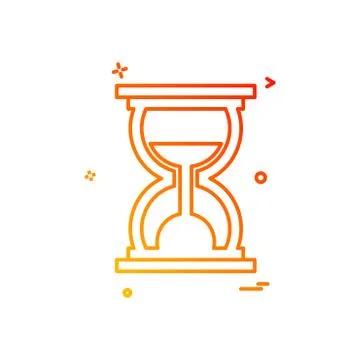 Wait icon design vector Stock Illustration