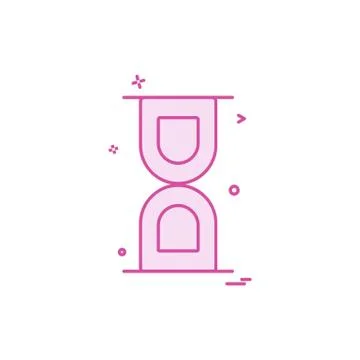 Wait icon design vector Stock Illustration