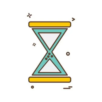 Wait icon design vector Stock Illustration