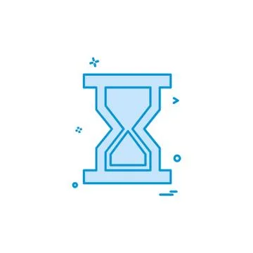 Wait icon design vector Stock Illustration