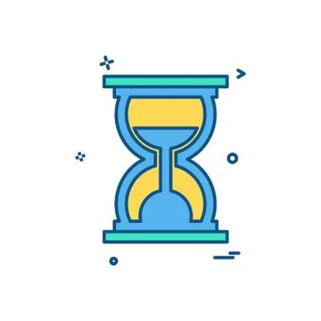Wait icon design vector Stock Illustration