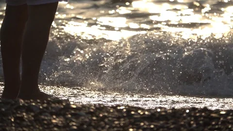 Wait the waves Stock Footage 78721381