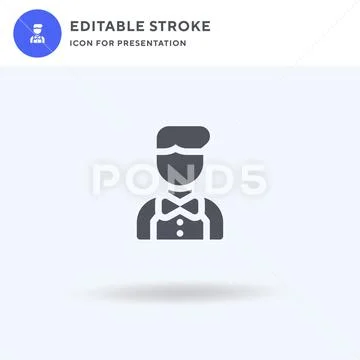 Waiter Logo Vector Art, Icons, and Graphics for Free Download