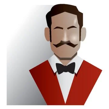 Waiter Illustrazione stock