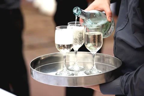 Waiter Foto stock