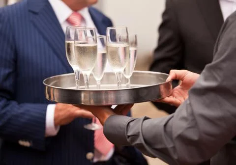 Waiter Foto stock