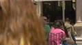 Waiter taking order from tourists in Porto 4k or 4k+ Resolution
