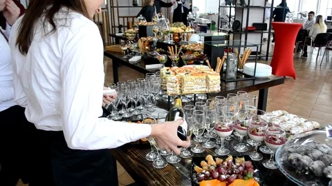 Waiters Stock Footage 99902415