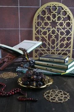 Waiting for breaking the fast Stock Photos