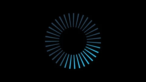Waiting Buffing Circle for Connection Buffer Preloaded, Loading icon Circle.. Stock Footage 347258093