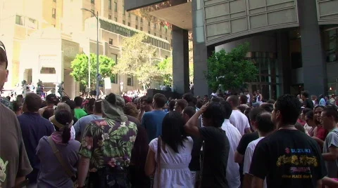 Waiting for Crash Video stock 521637