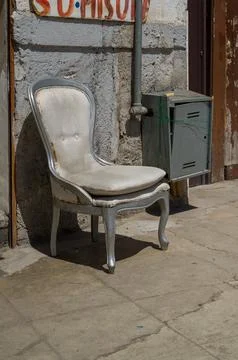 Waiting for a custom sofa. Stock-Fotos