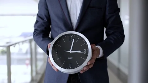 Waiting The End Of Working Time Video stock 76326972