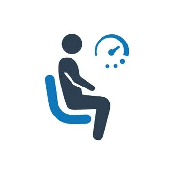 Waiting Icon Stock Illustration