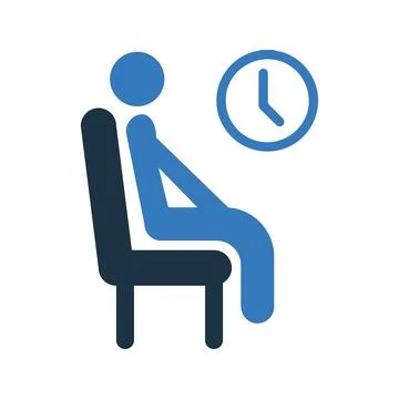 Waiting Icon 스톡 일러스트