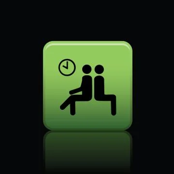 Waiting icon web Stock Illustration
