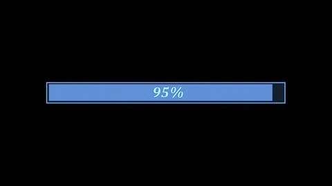 Waiting loading bar 5 스톡 일러스트