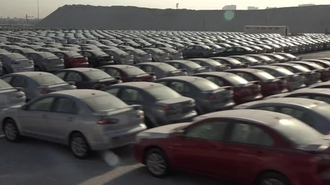 Waiting in the port of dubai Video stock 71479302