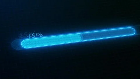 Waiting progress bar 2 스톡 일러스트