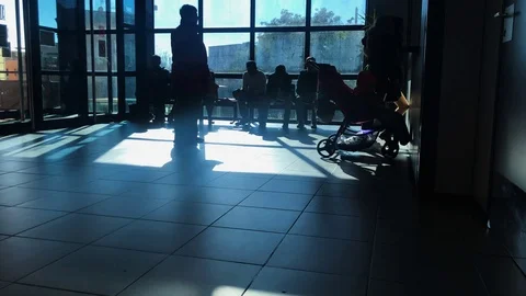 Waiting room Stock Footage 100891034