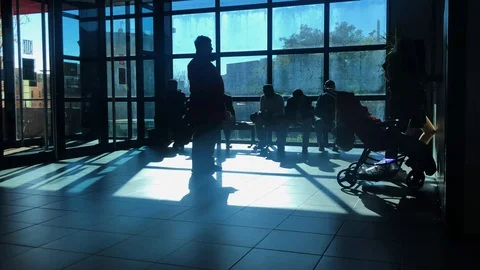 Waiting room Stock Footage 100891035