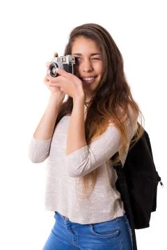 Waiting for that shot! Stock Photos