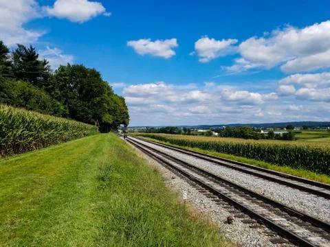 Waiting For Steam Train Stock Photos