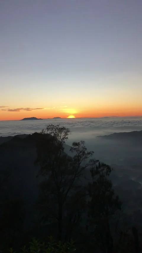 Waiting for sunrise Stock-Footage 235821632