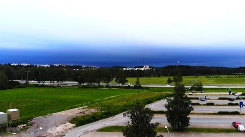 Waiting for a thunder Stock Footage 110131775