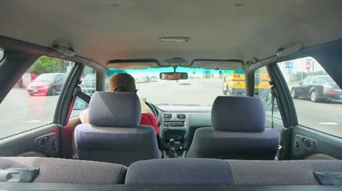 Waiting at Traffic Light Stock Footage 11786106