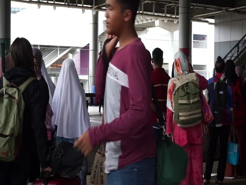 Waiting train Stock Footage 126475140