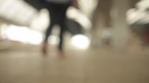 Waiting for the train Stock Footage 153848970