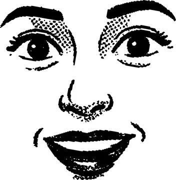 Wajah1 Stock Illustration