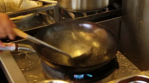 Wak fried vegetables With rice-Sequence. Stock-Footage 12129084