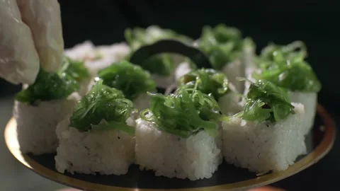 Wakame Stock Footage 208116995