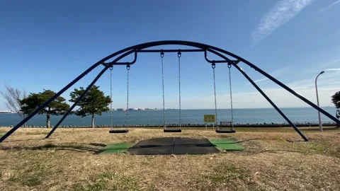 Wakasu Beach Park Stock Footage 148017727