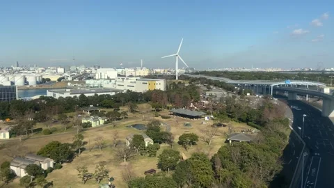 Wakasu Beach Park Stock Footage 148017941