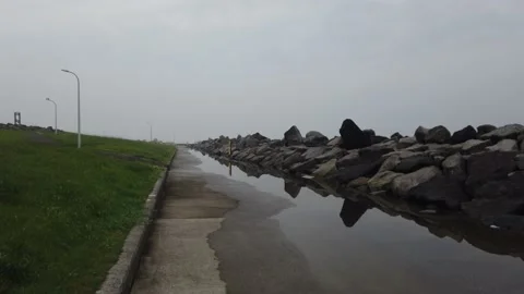 Wakasu Beach Park Stock Footage 148019295