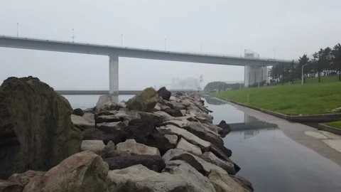 Wakasu Beach Park Stock Footage 148019304