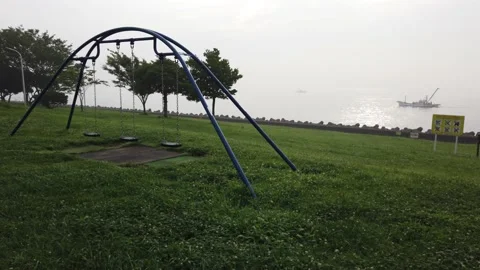 Wakasu Beach Park Stock Footage 148020062