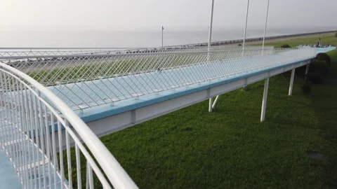 Wakasu Beach Park Video stock 148020525