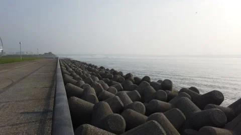 Wakasu Beach Park Stock Footage 148020557