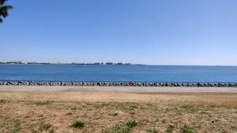 Wakasu Beach Park Video stock 148020896