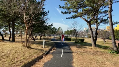 Wakasu Beach Park Stock Footage 148020952