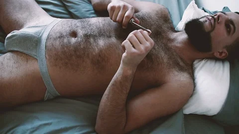 Wake up after a nightmare Video stock 93626027