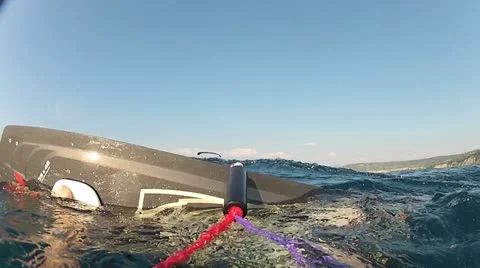 Wake-boarding Stock-Footage 11435406