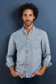 Wake up with determination. Go to bed with satisfaction. Portrait of a handsome Stock Photos